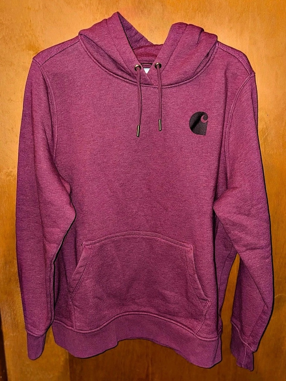 Carhartt Lightweight Graphic Long-Sleeve Hoodie Pink XL